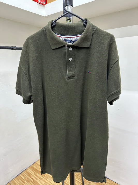 TOMMY HILFIGER OLIVE POLO