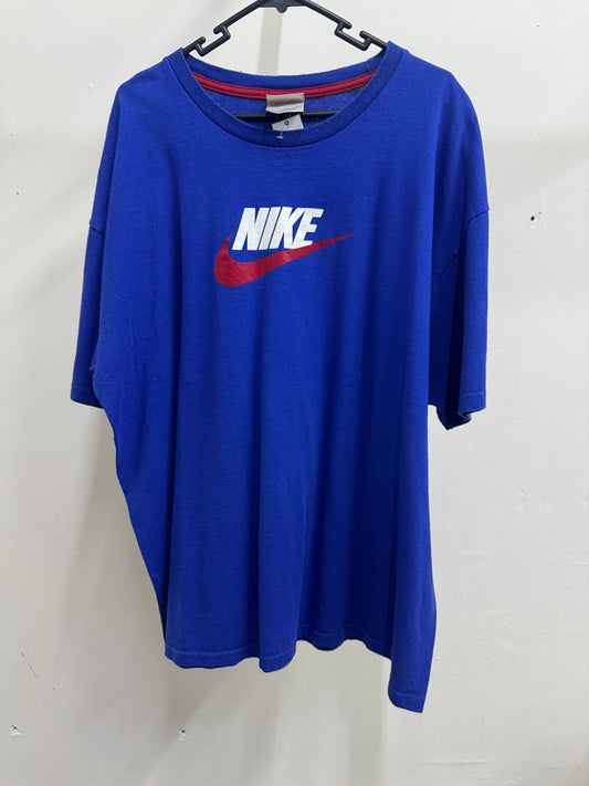 NIKE Y2K 00S BLUE TEE