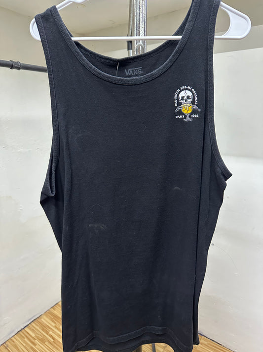 VANKS SKULL TANK TOP TEE