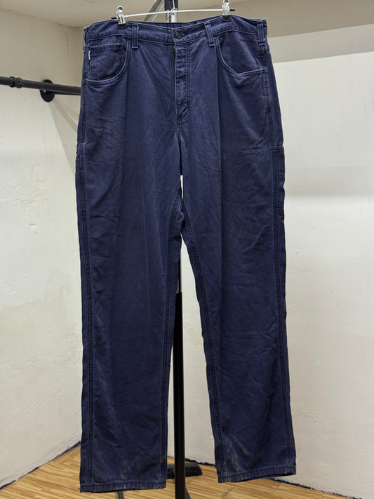CARHARTT NAVY FIRE RESISTANT PANTS