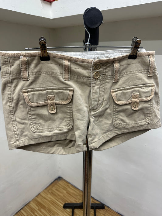 BEIGE MINI SHORT