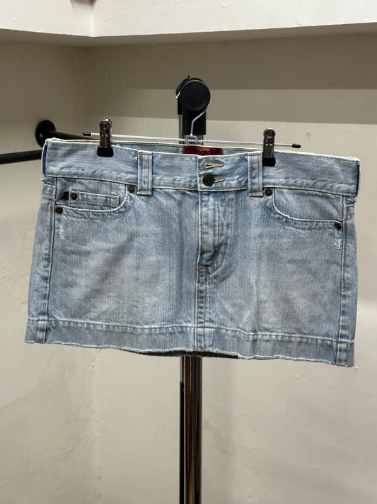 HOLLISTER MINI SKIRT DENIM