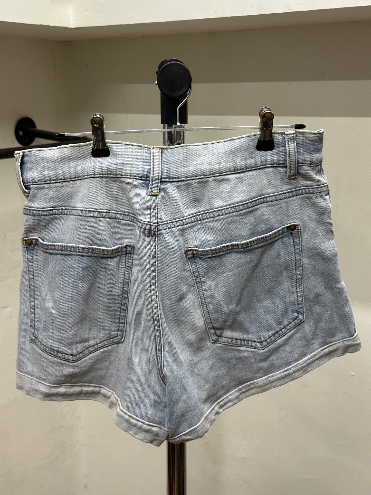 DENIM SHORT HIGH RISE
