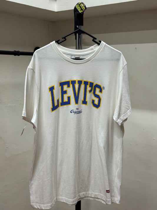 Levi's Big Logo White Tee