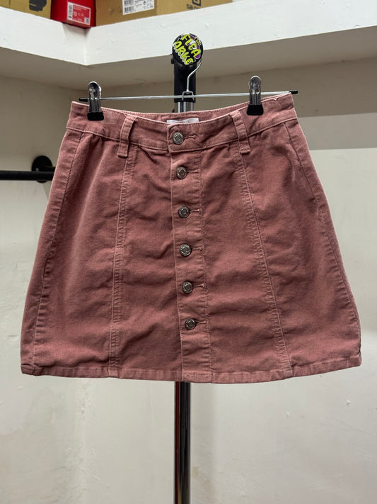 YMI Button Down Pink Skirt