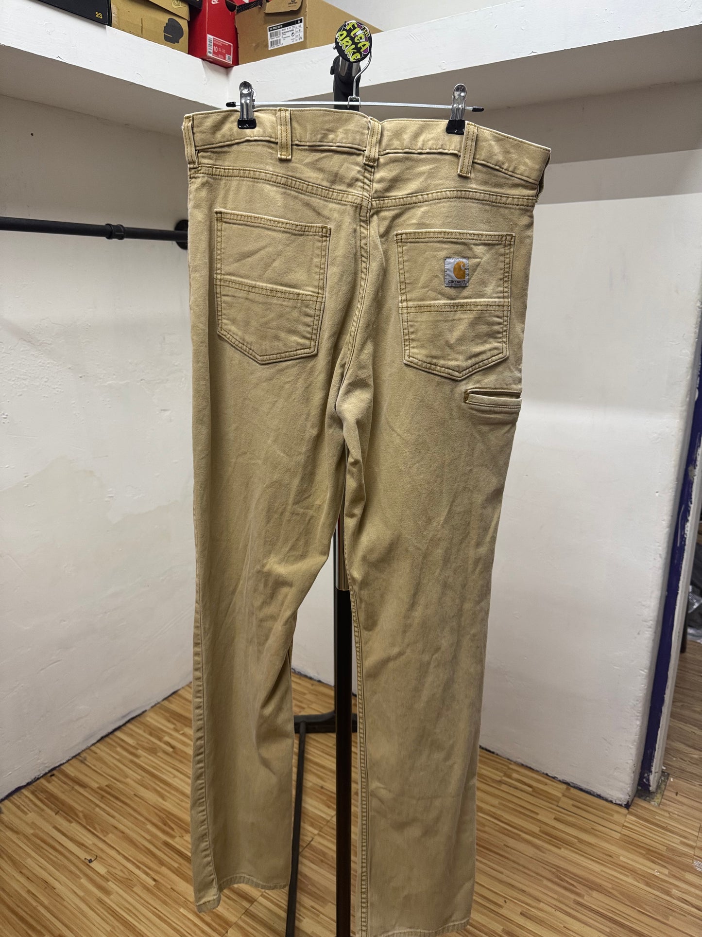 Carhartt Relaxed Fit Khaki Jeans