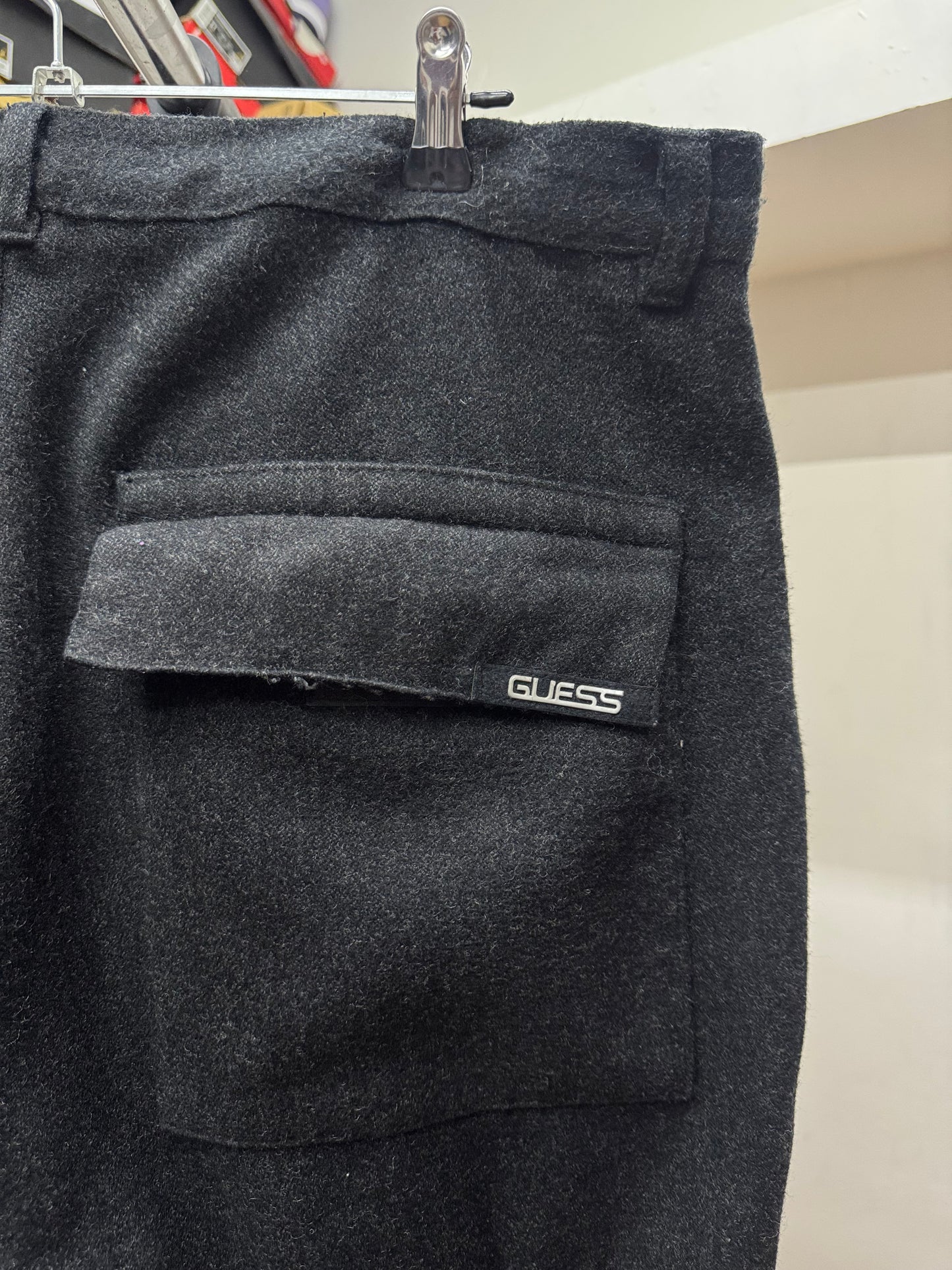 Guess Cargo Black Jeans