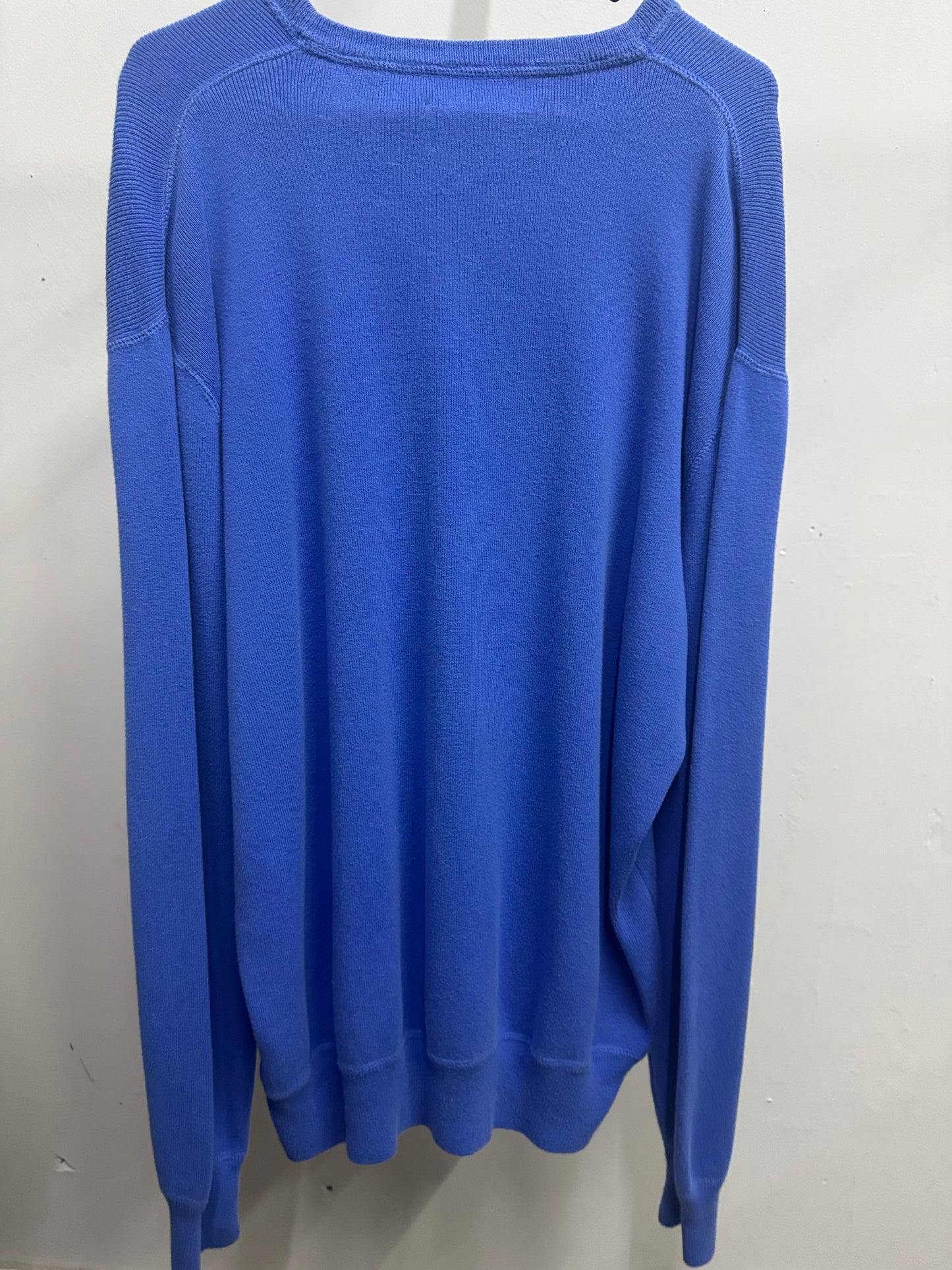 Polo Ralph Lauren Red Logo Blue Sweater