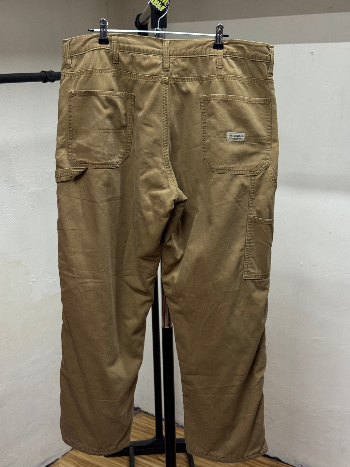 Wrangler Khaki Cargo Jeans
