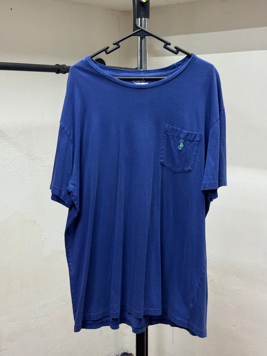 Polo Ralp Lauren Mint Logo Dark Blue Tee