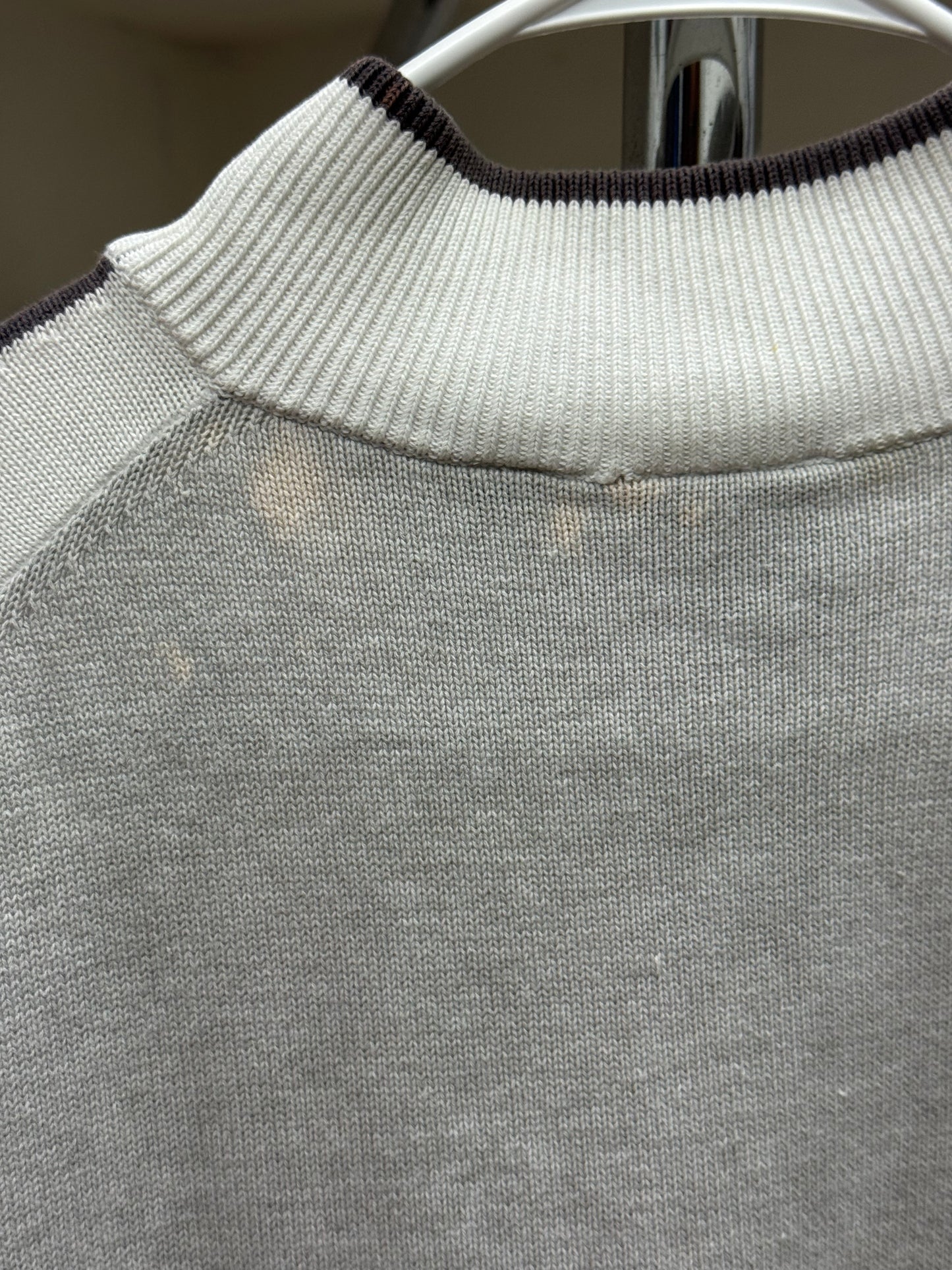 Armani Exchange High Neck Sip-Up Bi Color Jacket