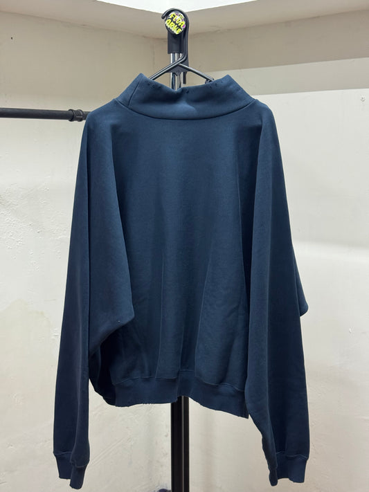 YZY GAP High Neck Dark Blue Sweater