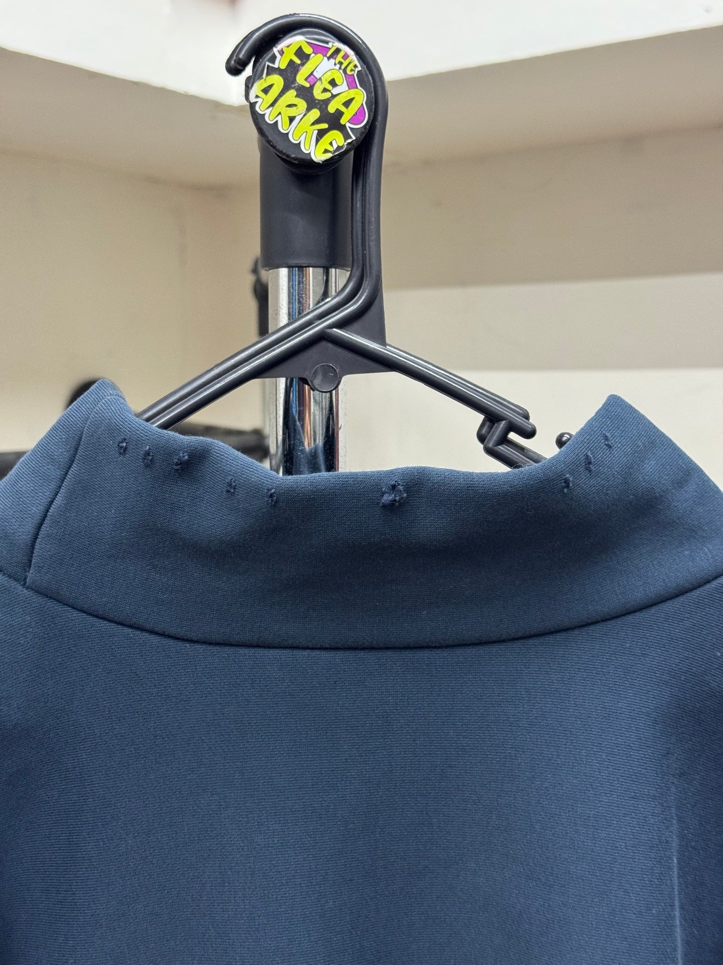 YZY GAP High Neck Dark Blue Sweater