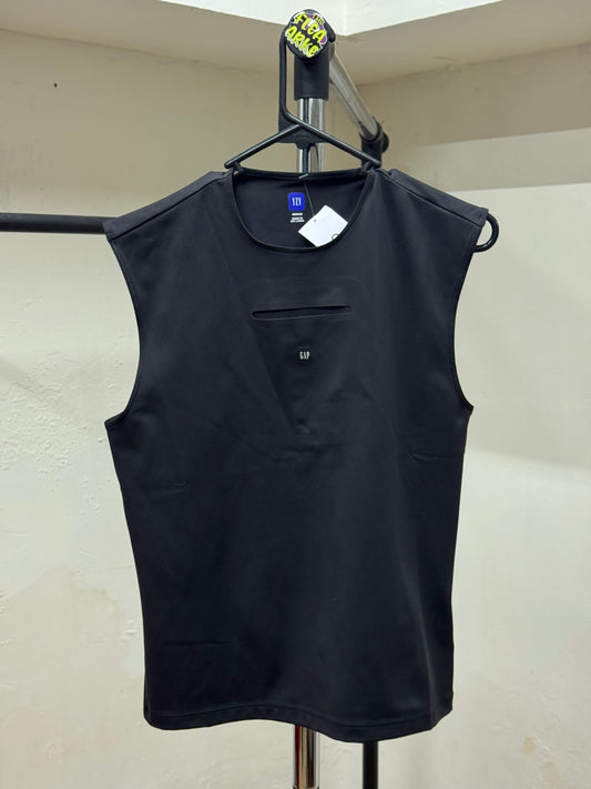 Yzy Sleeveless Pocket Black Shirt