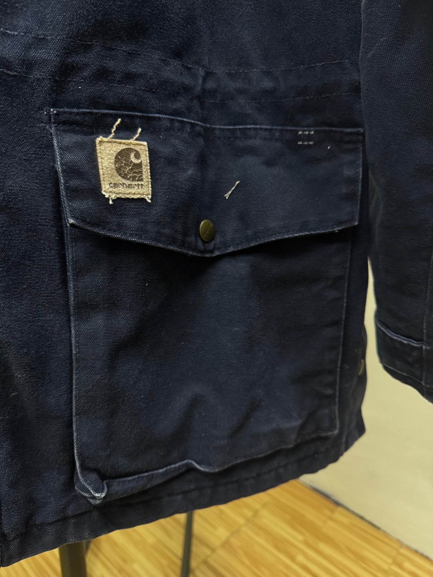 Carhartt Dark Blue Sip-Up Jacket