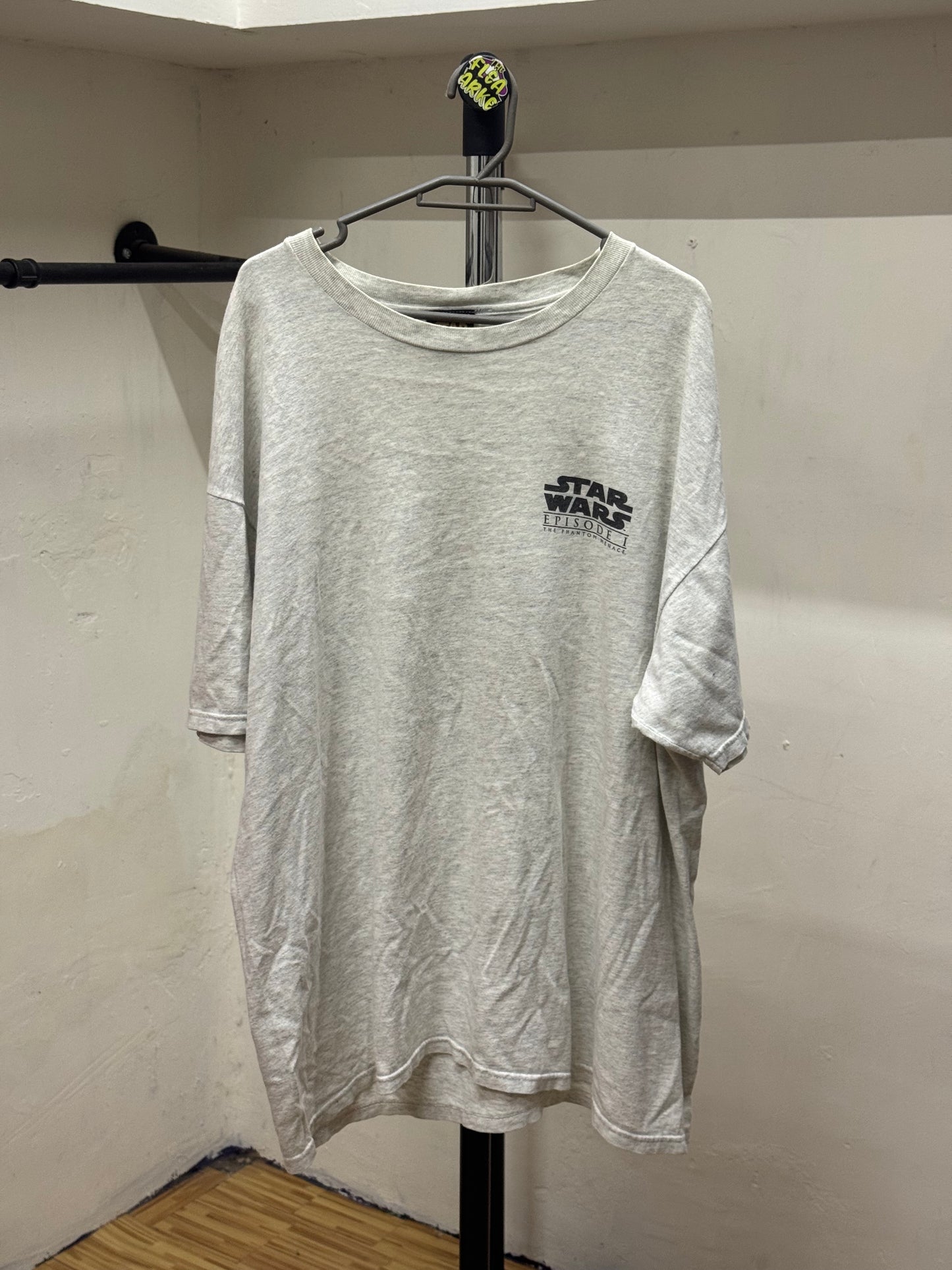 Star Wars The Phantom Menace Light Gray Tee