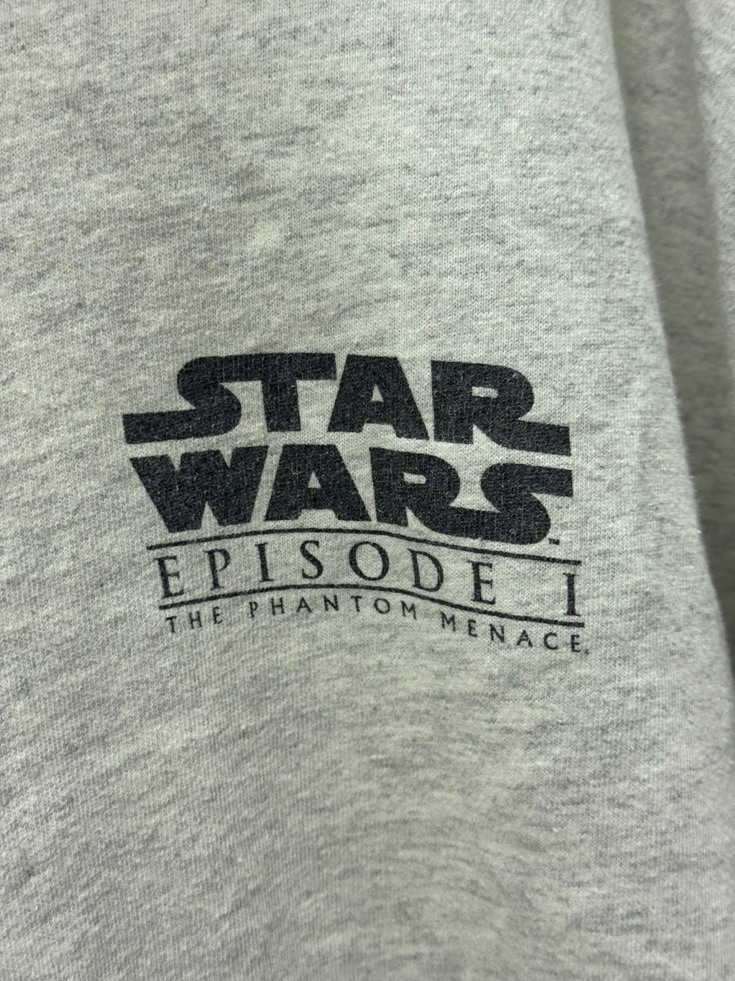Star Wars The Phantom Menace Light Gray Tee