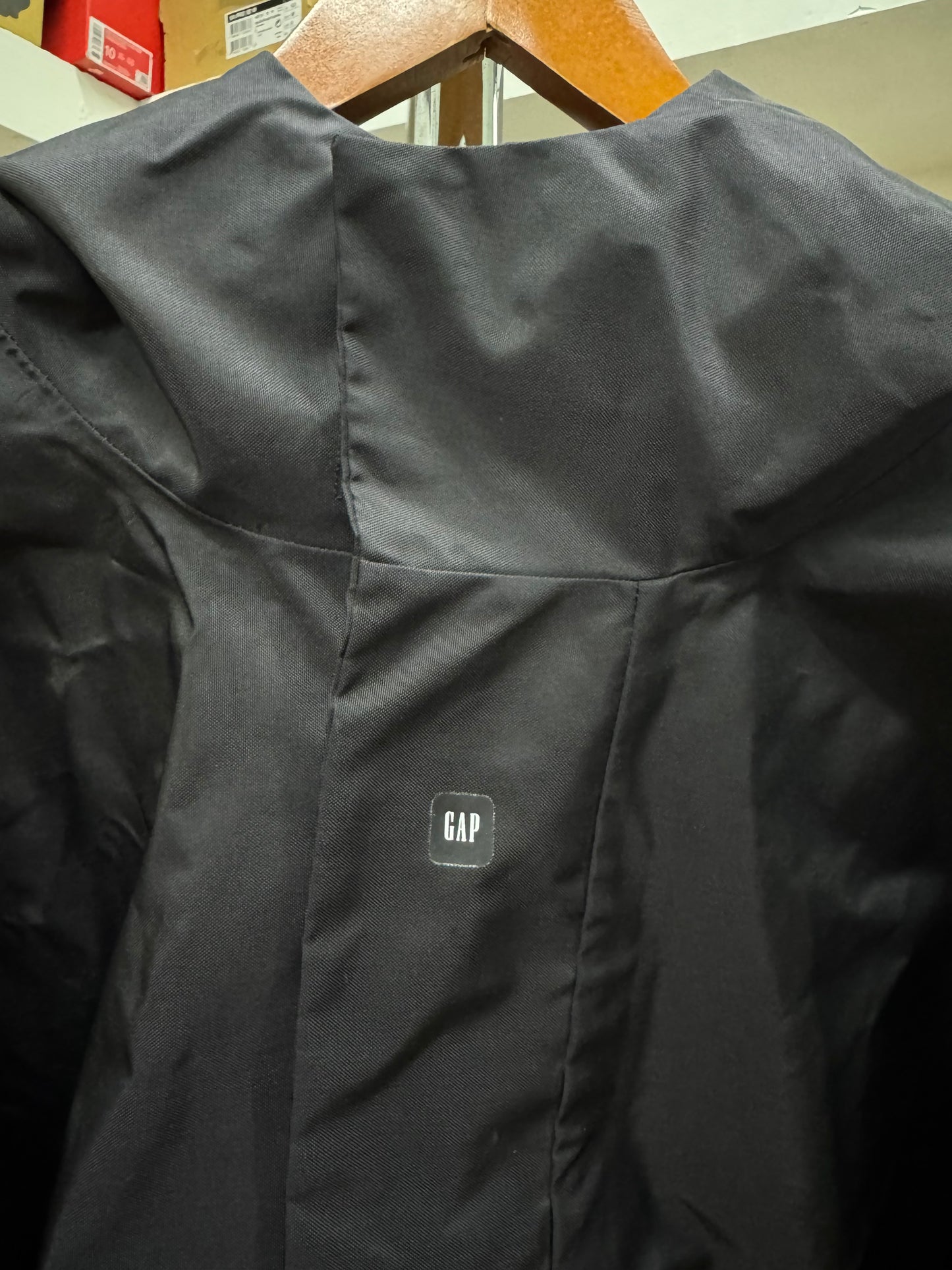 YZY GAP Balenciaga Parka Black Windbreaker