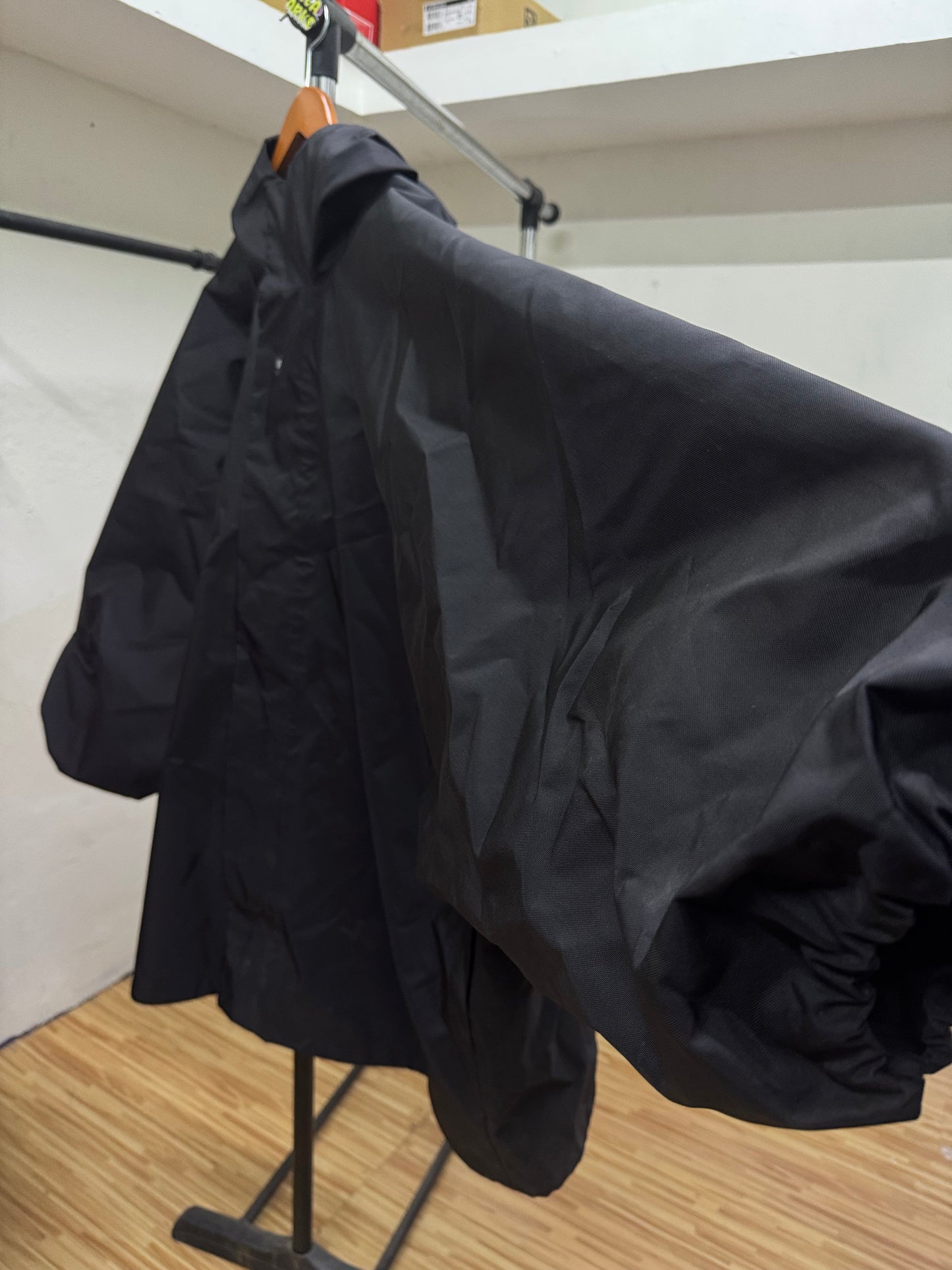 YZY GAP Balenciaga Parka Black Windbreaker