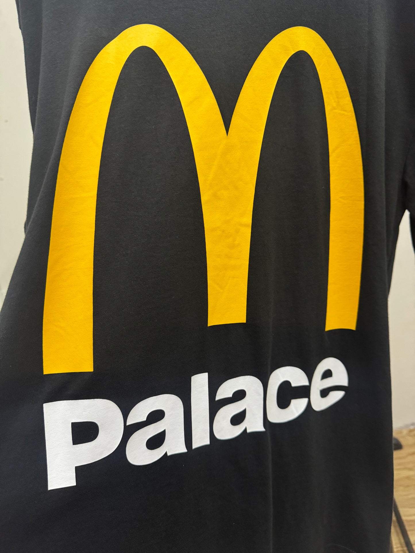 Palace x McDonald's Black Tee