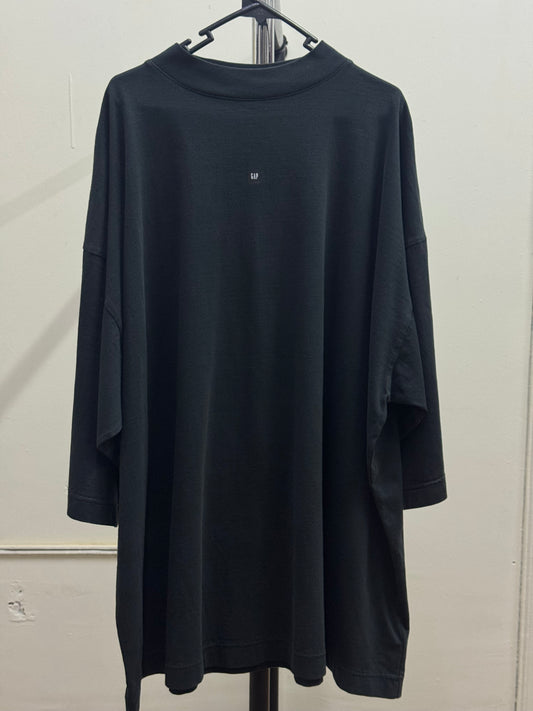 YZY GAP Black High Neck Tee