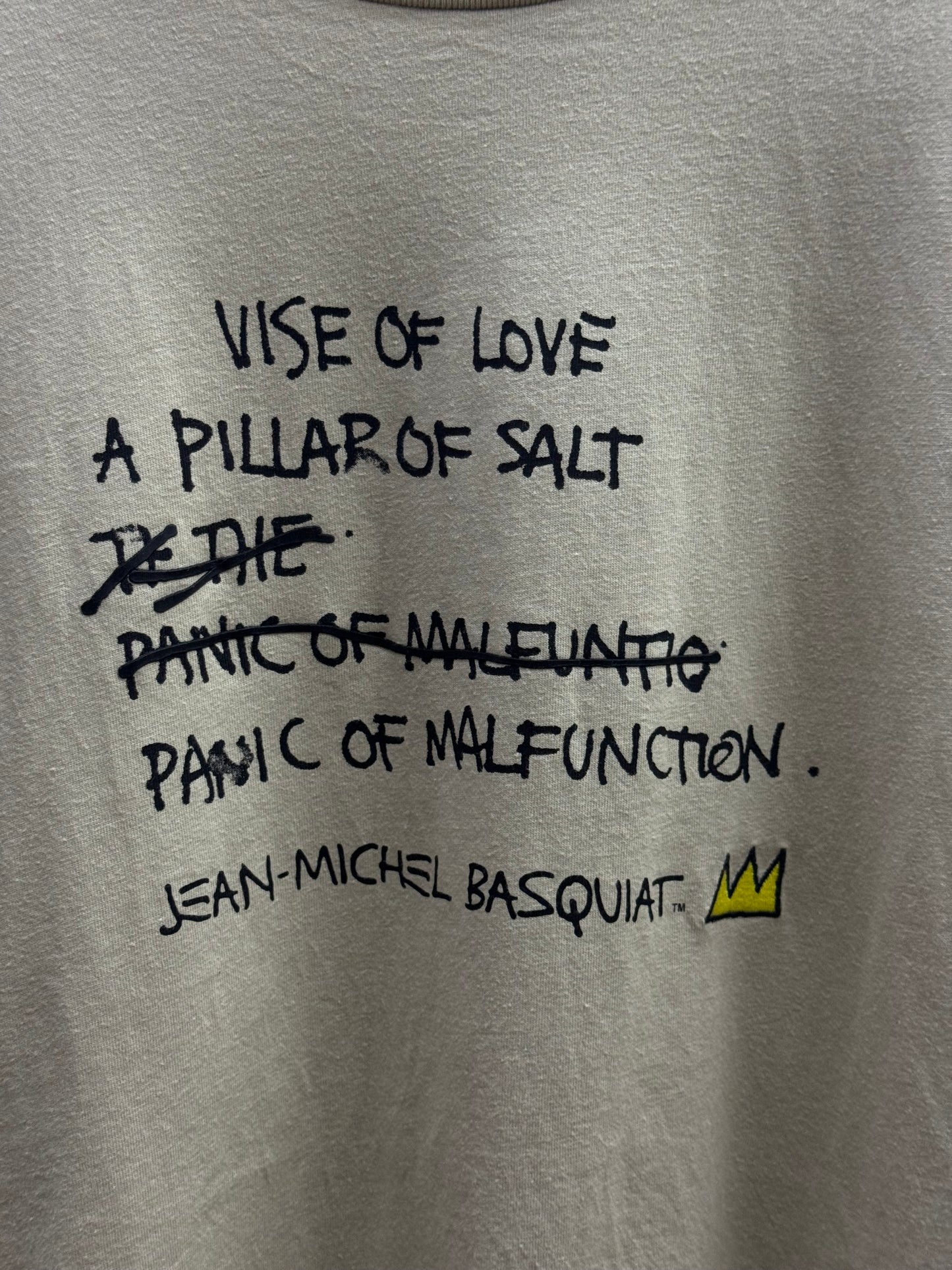 UT Jean Michael Basquiat Beige Tee