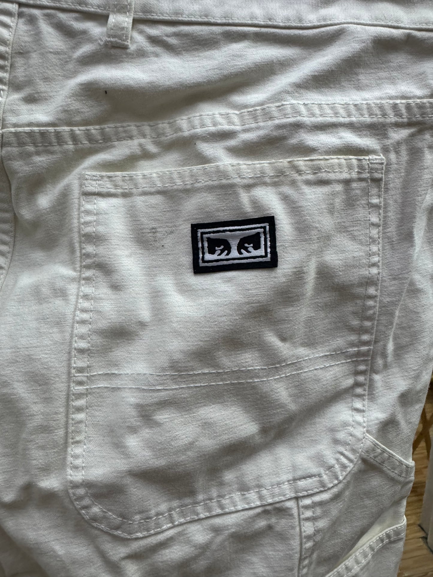 OBEY White Jeans
