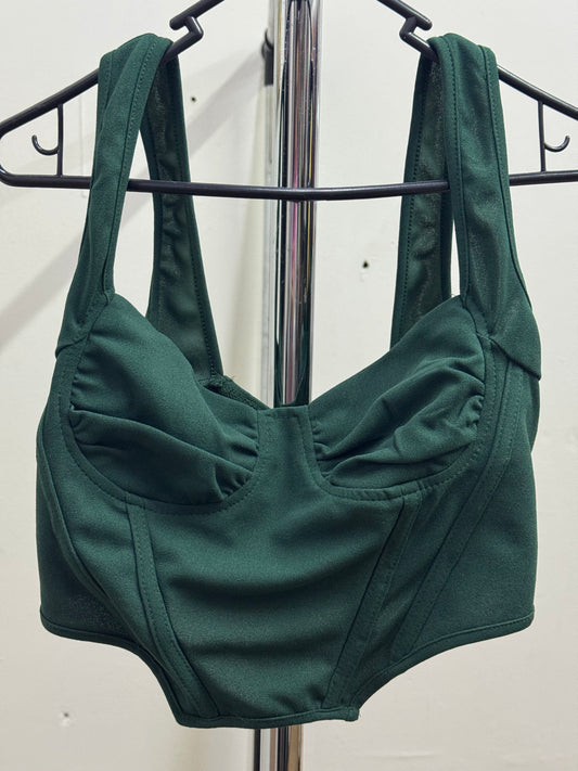 Women's Dark Green Top