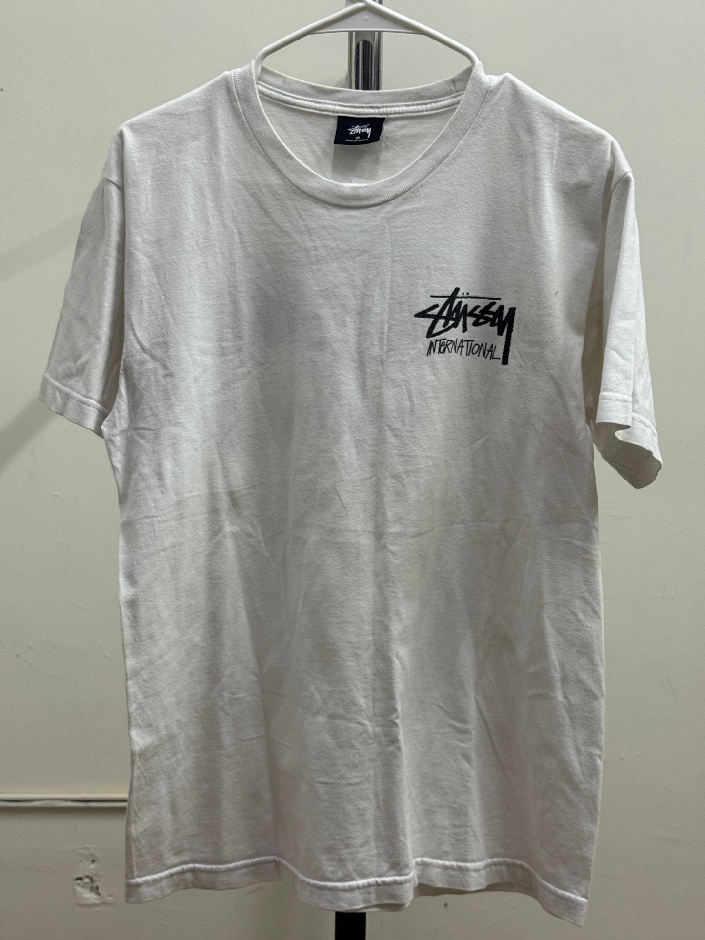 Stussy White Tee