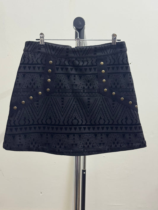 Women's Flying Tomato Black Skirt