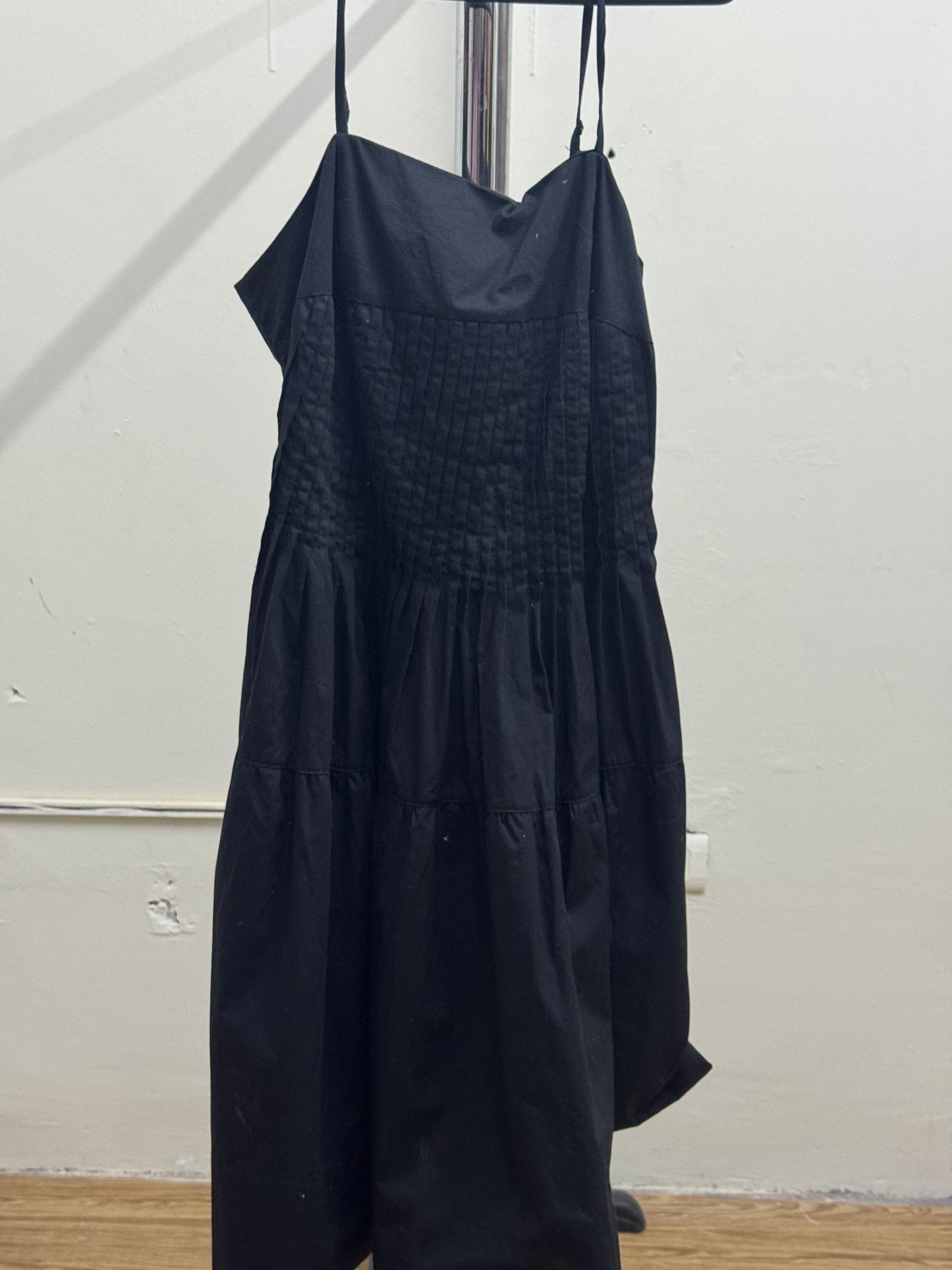 Women's Petite Studio Black Dress