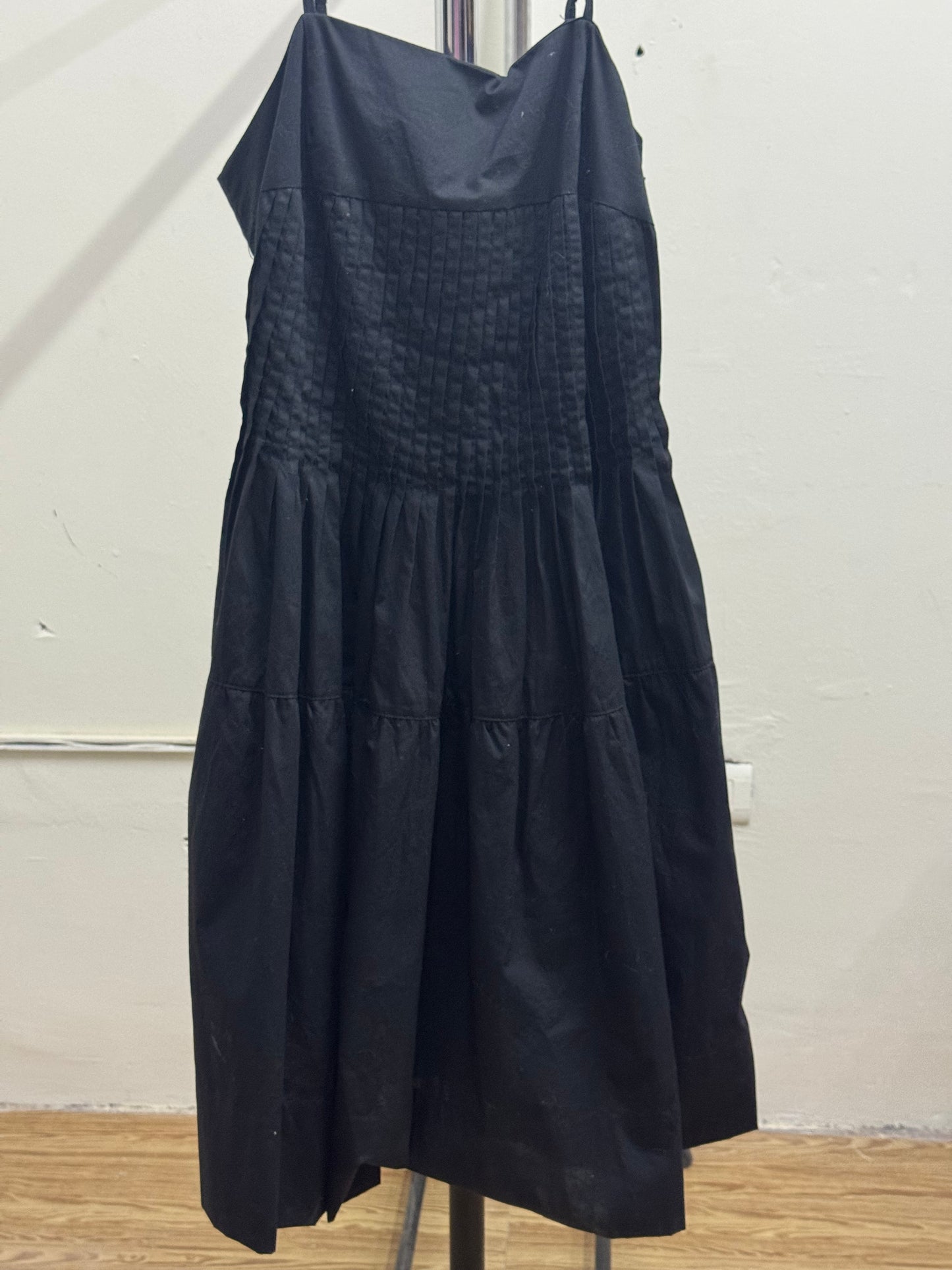 Women's Petite Studio Black Dress