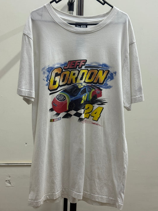 New Era Jeff Gordon White Tee