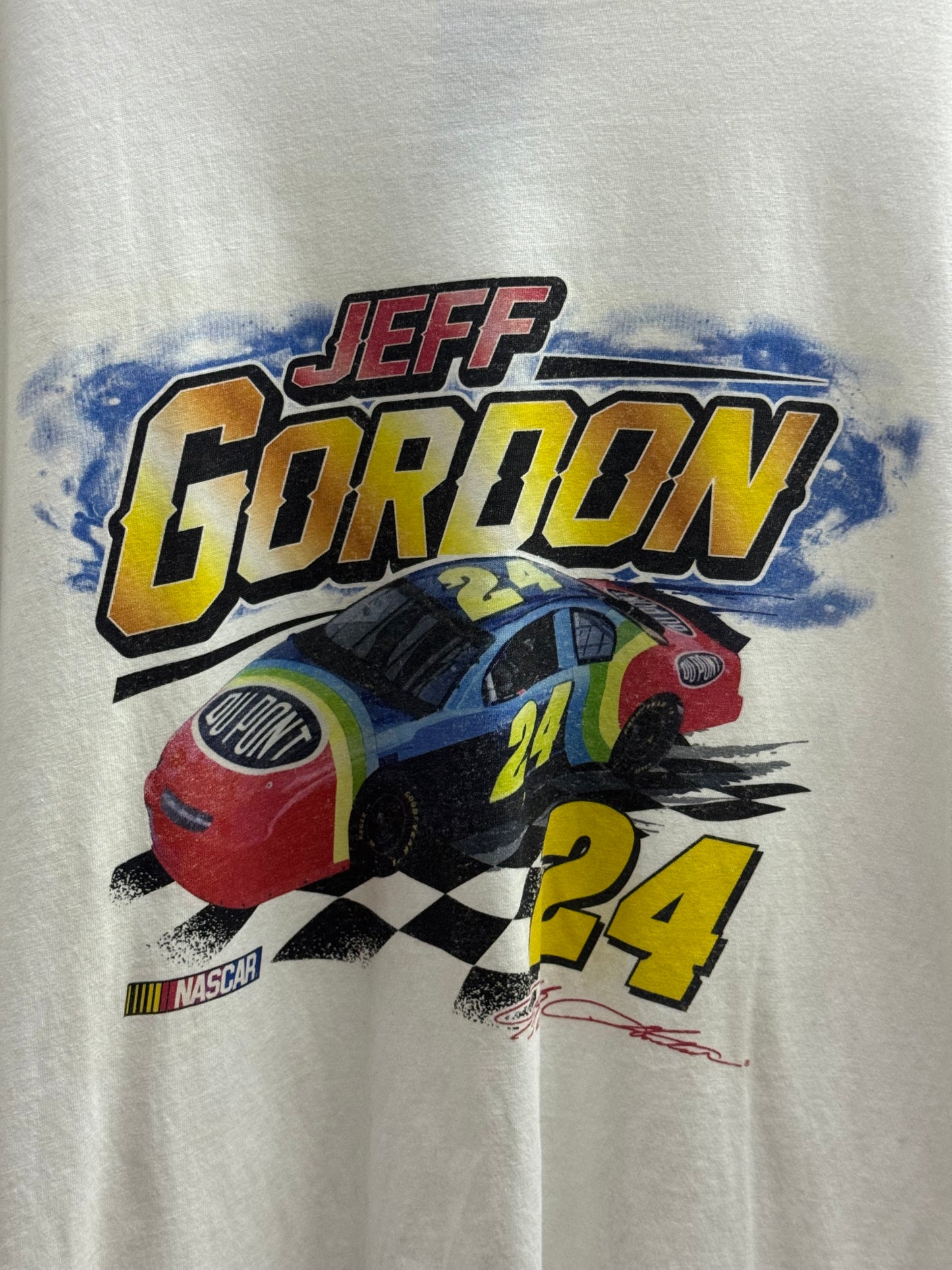 New Era Jeff Gordon White Tee