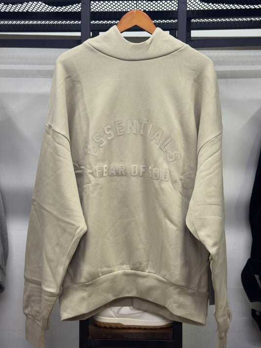 ESSENTIALS FEAR OF GOD DUSTY BEIGE HOODIE