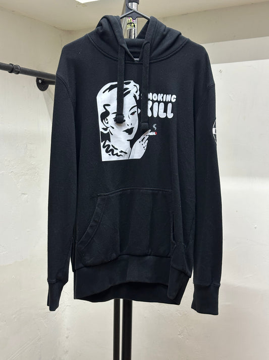 SMOKING KILLS BLACK HOODIE