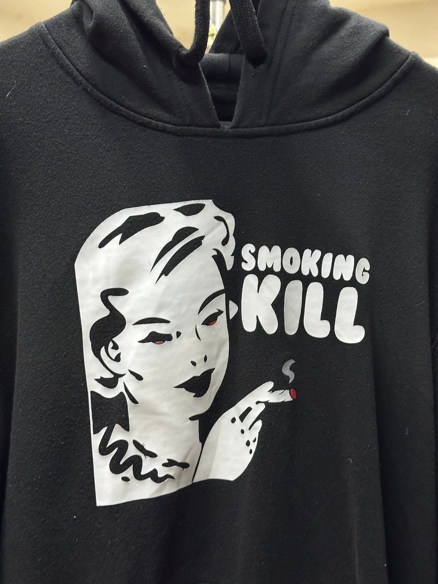 SMOKING KILLS BLACK HOODIE