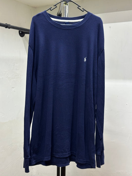POLO RALPH LAUREN THERMICAL NAVY TEE