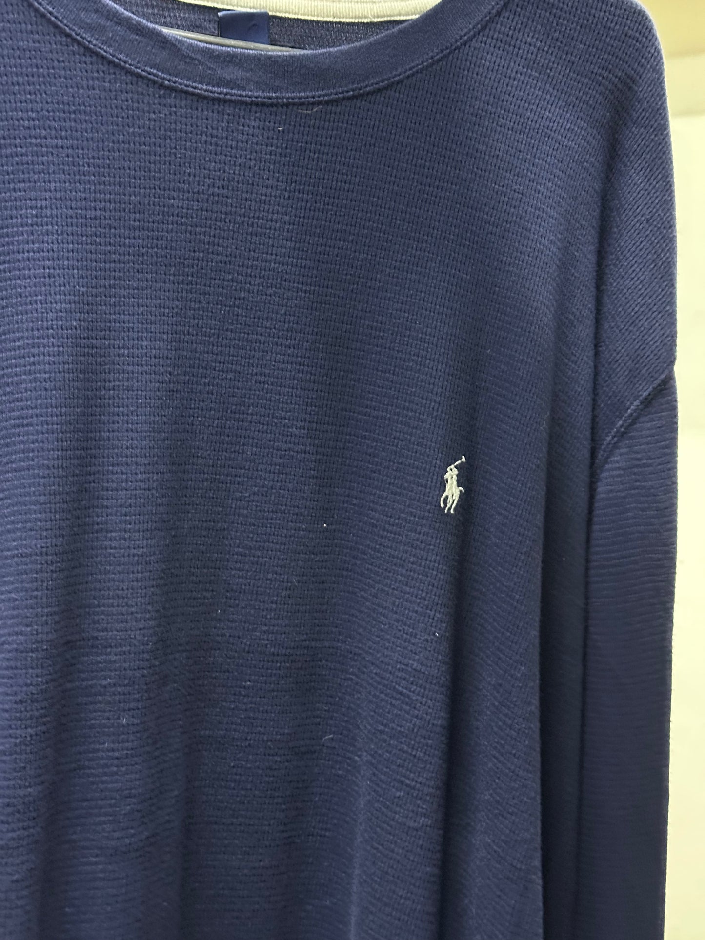 POLO RALPH LAUREN THERMICAL NAVY TEE