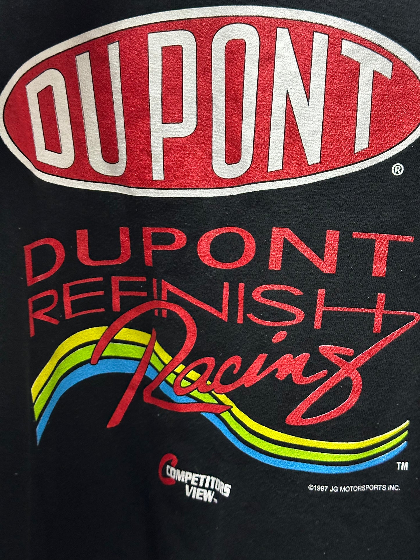 NASCAR DU PONT REFINISH RACING VINTAGE 1997 CREWNECK