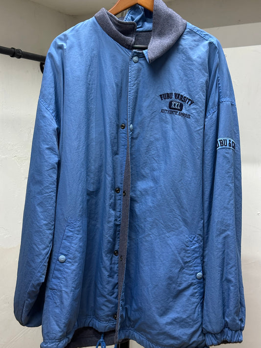 FUBU REVERSIBLE VARSITY JACKET