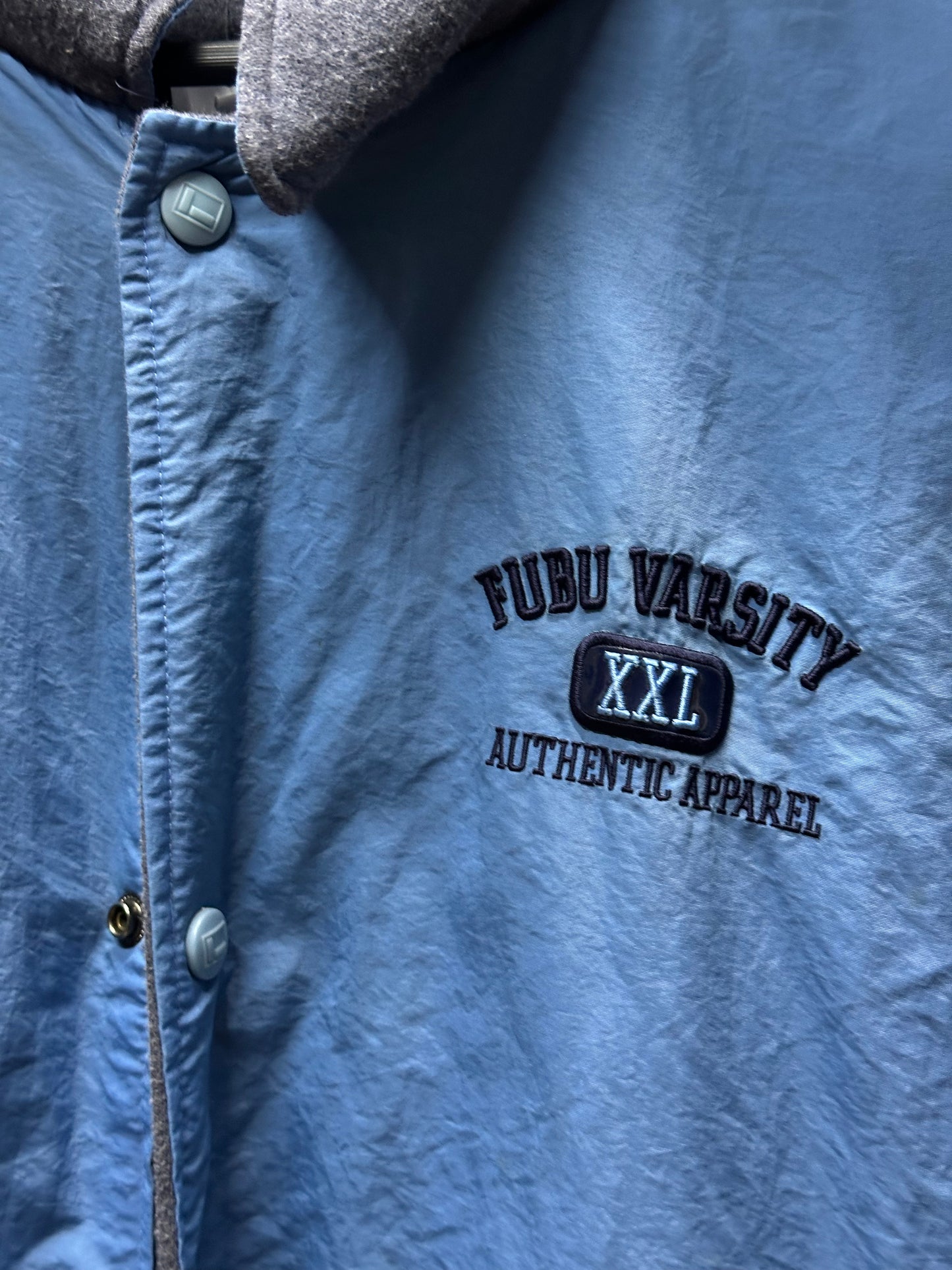 FUBU REVERSIBLE VARSITY JACKET