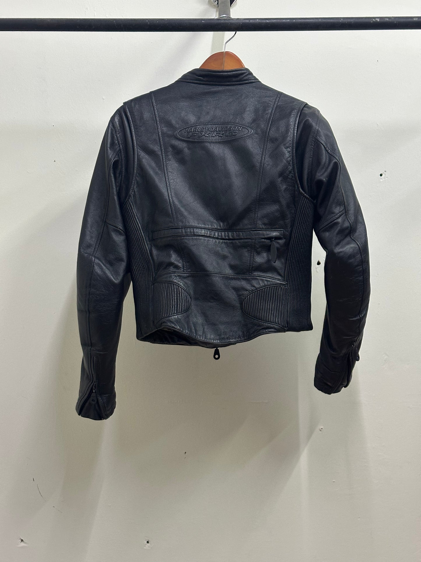 HARLEY DAVIDSON AUTHENTIC LEATHER JACKET WOMEN