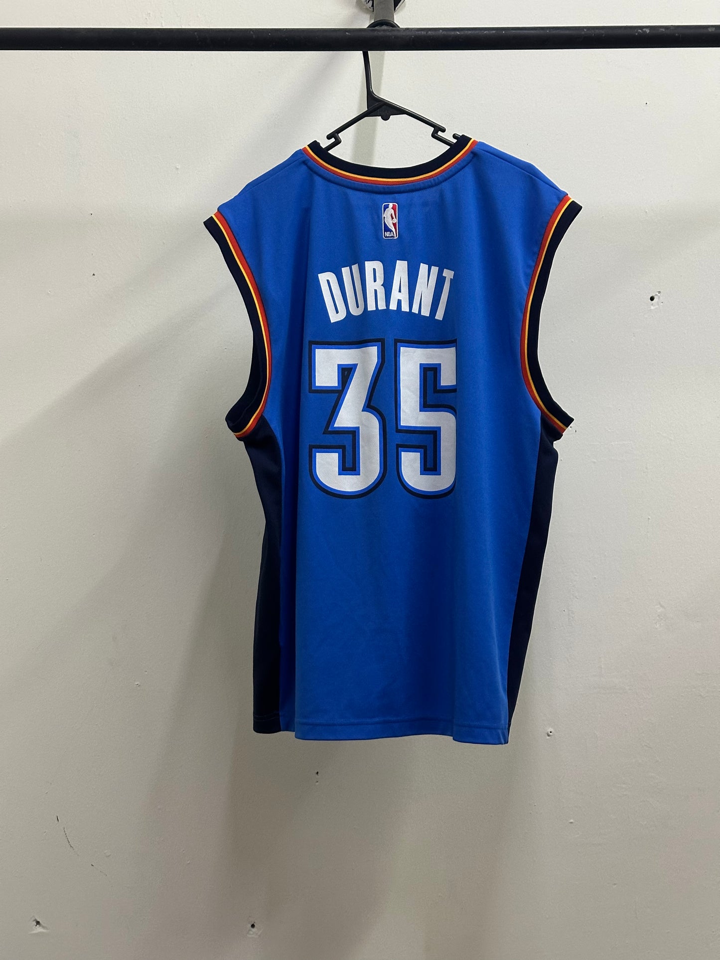 ADIDAS OKLAHOMA CITY 35 BASKETBALL JERSEY
