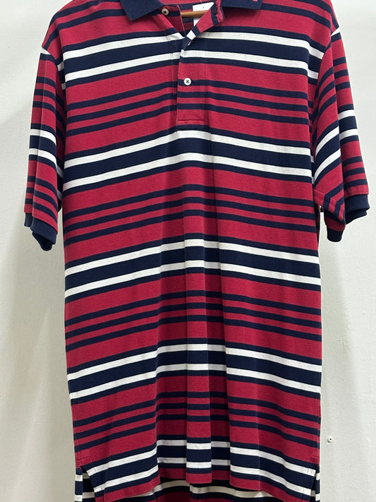 POLO GOLF RALPH LAUREN RED STRIPES POLO