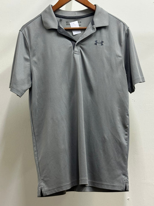 UNDERARMOUR GREY POLO