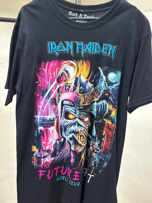 ROCK AND DEATH IRON MAIDEN FUTURE PAST 2024 TEE