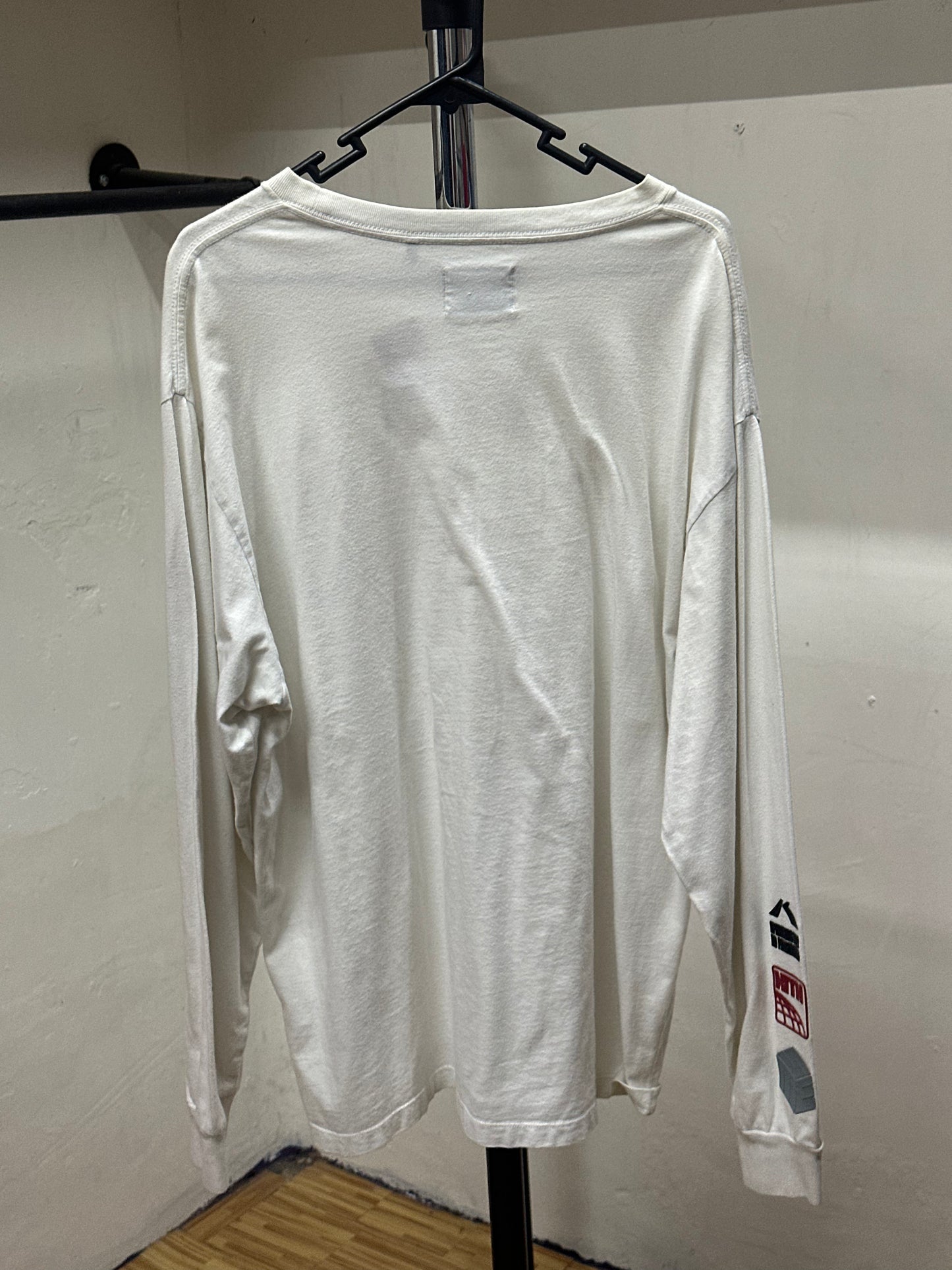 KITH WHITE L/S TEE