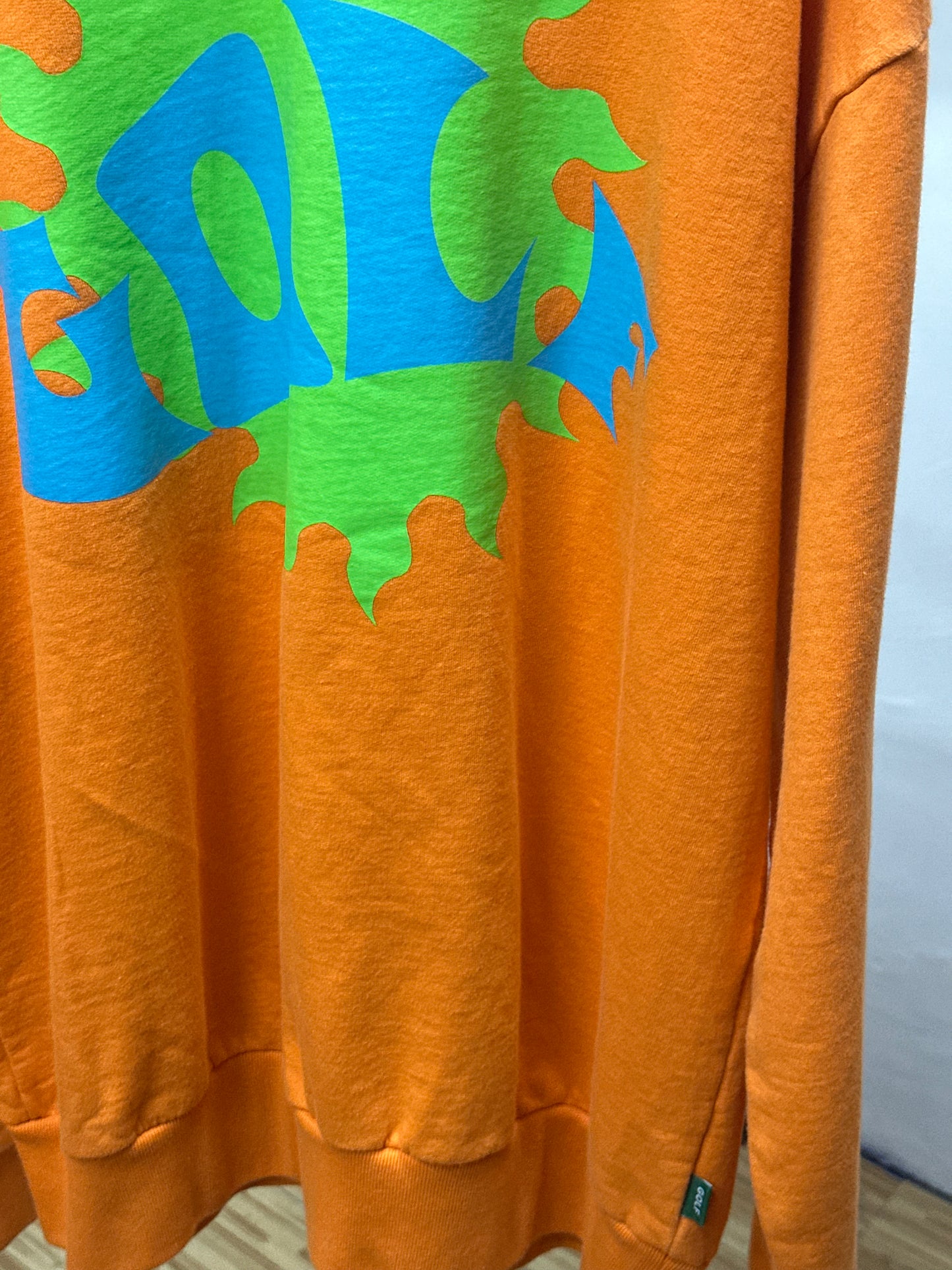 GOLF ORANGE CREWNECK