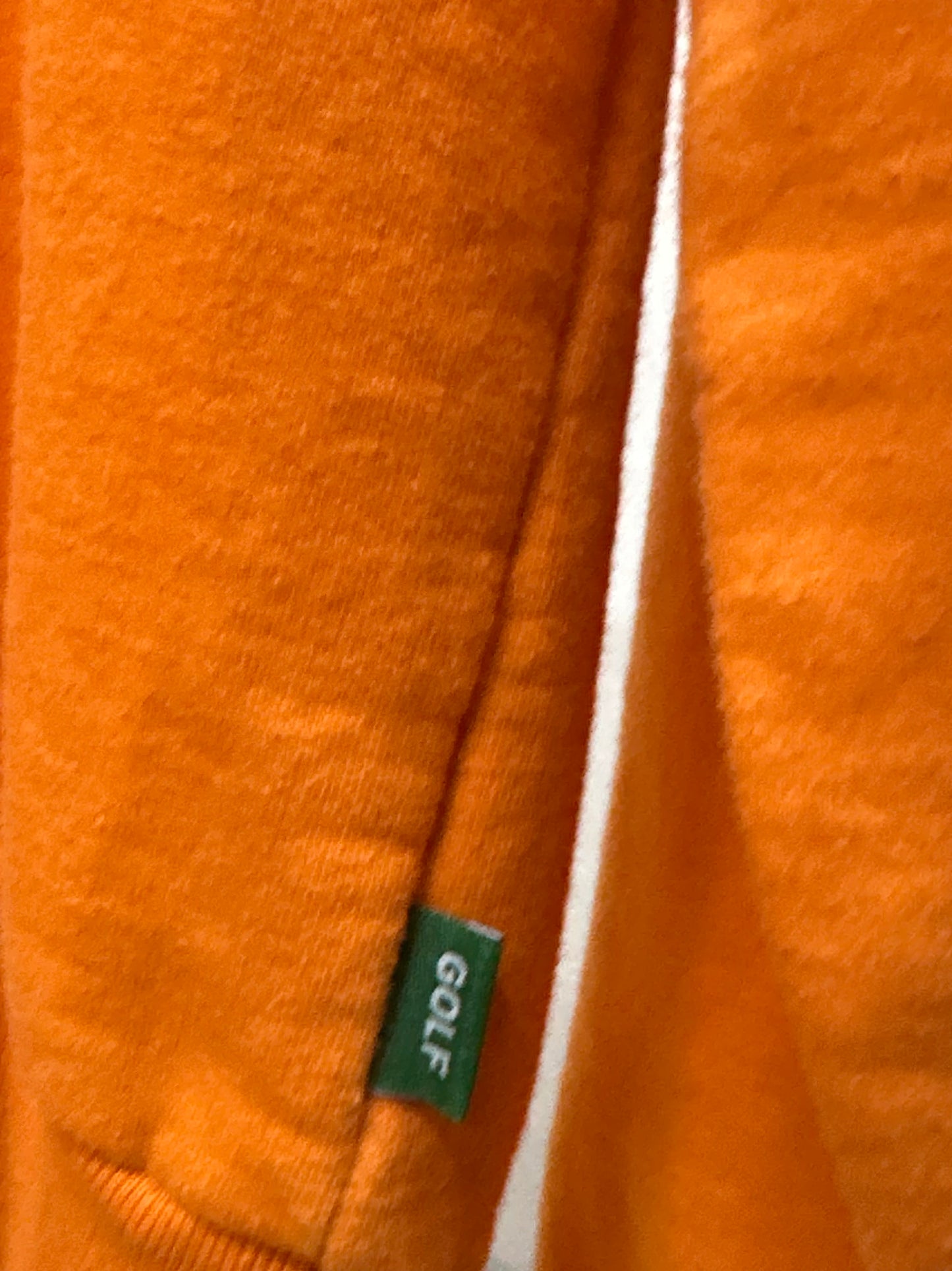 GOLF ORANGE CREWNECK